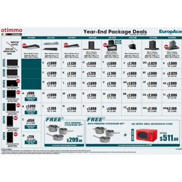 Europace - Otimmo Hob Hood Package Deal B